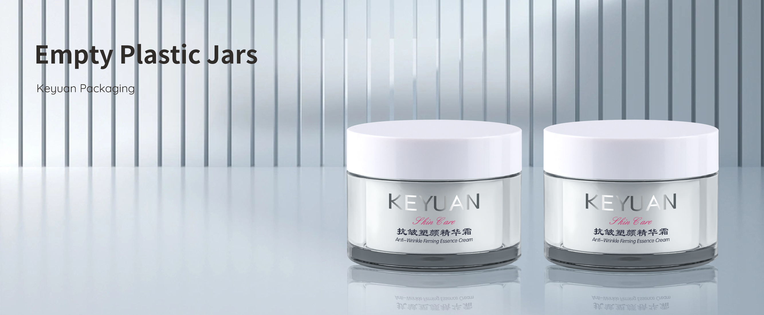 KY059 10PJ The Factory Directly Sells High Quality Cosmetics 30g PET Transparent Plastic Face Cream Jars