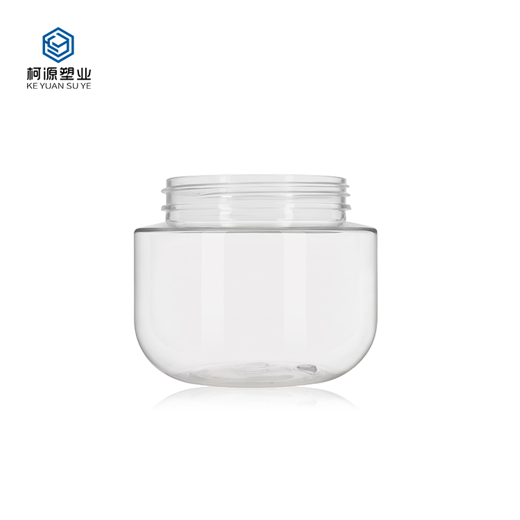 KY032 Jar Good Quality Nice Shape Transparent Plastic Jar 8fl.oz PET