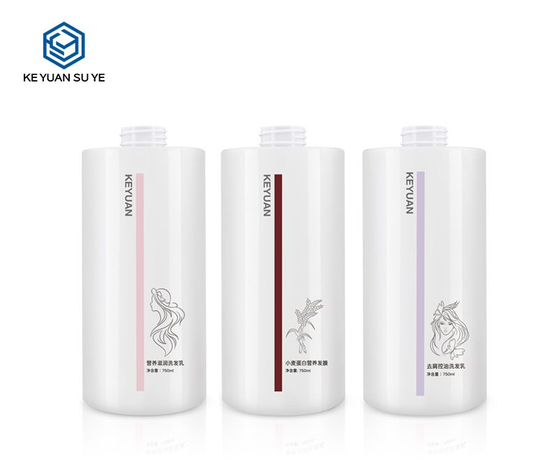 KY033 Luxury Shampoo Hair Care 750ml PET Plastic Bottles