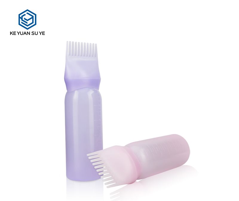 KY071 Salon Hair HDPE Coloring Comb Bottle 150ml