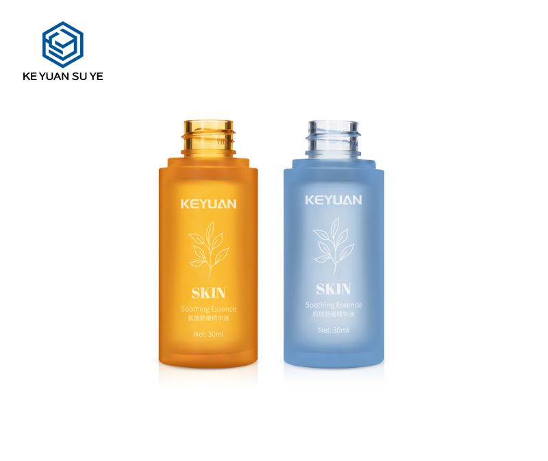 KY146 Cosmetic Beauty Essential Dropper Plastic Bottle Double-wall PET 30ml mini Slim Shape