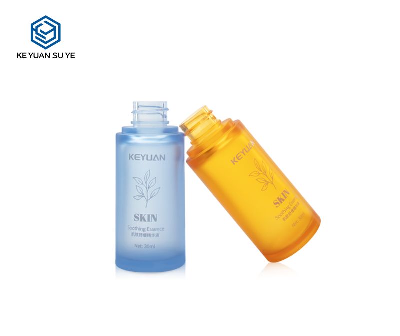 KY146 Cosmetic Beauty Essential Dropper Plastic Bottle Double-wall PET 30ml mini Slim Shape