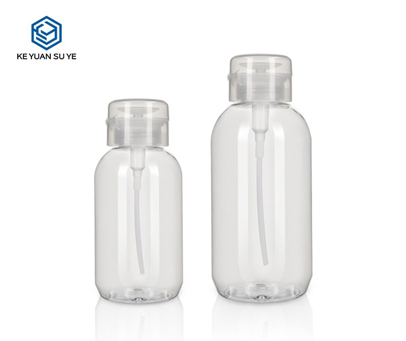 KY034 Cosmetic Beauty Makeup Remover Plastic Bottle 250ml 500ml PET