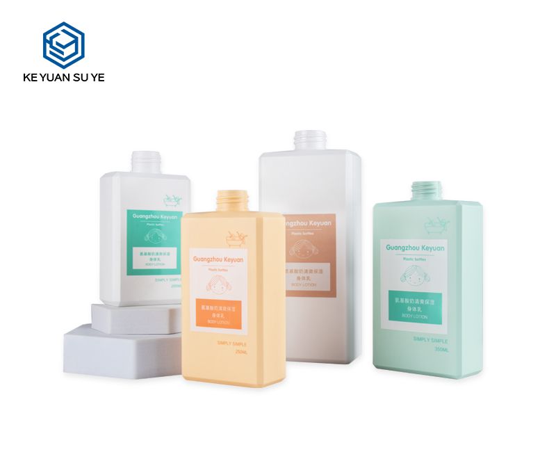 KY022-2 Natural Body Wash for men 200ml 250ml 350ml 500ml PETG Plastic Bottle Colorful