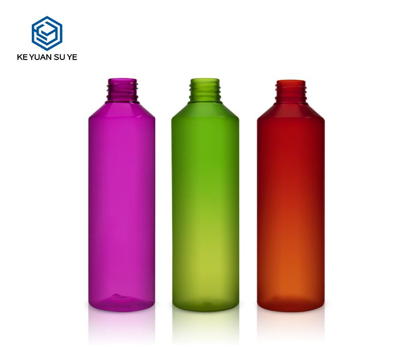KY027 Encounter Shampoo Lotion 250ml PET Plastic Bottles Colorful Matte Finishing
