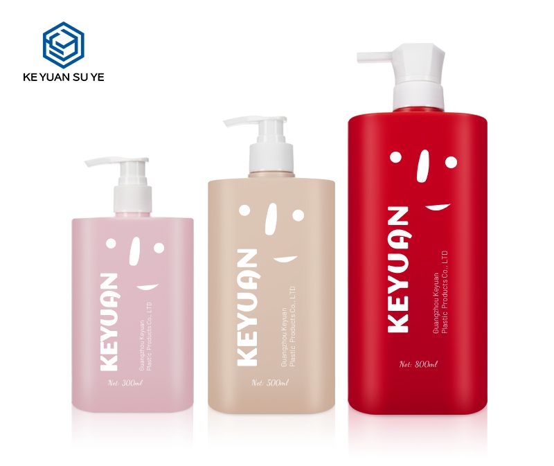 KY092 Eco-friendly HDPE Manufacture 300ml 500ml 800ml  10oz 16oz 26oz Large Size Household Cleanser Plastic Bottles
