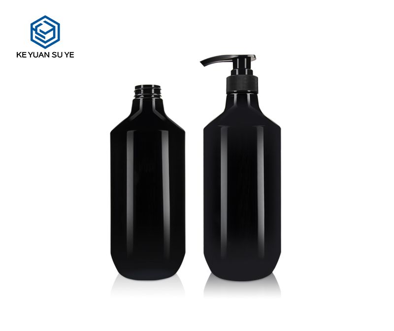 KY103 Scalp Repair Shampoo Conditioner 500ml 750ml Large Size Capacity PET Plastic Bottles Brown Dark Color
