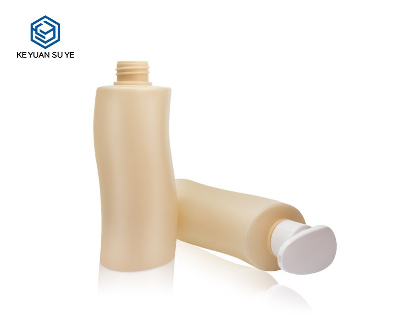 KY106 S Shape Unique Perfume Body Lotion Shampoo HDPE Plastic 350ml Family Use