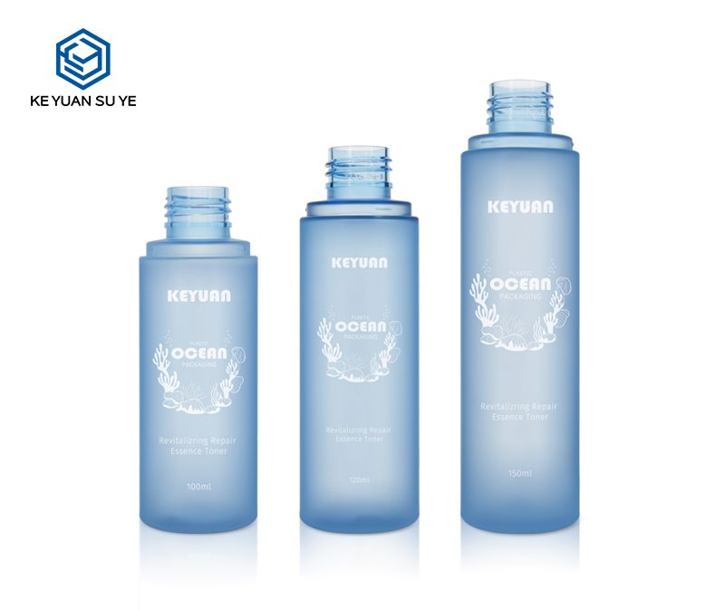 KY143 High Quality Cosmetic Beauty Skin Care Series PET Plastic Bottle with Shiny and Matte Finishing
