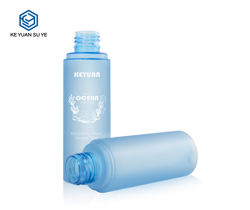 KY143 High Quality Cosmetic Beauty Skin Care Series PET Plastic Bottle with Shiny and Matte Finishing