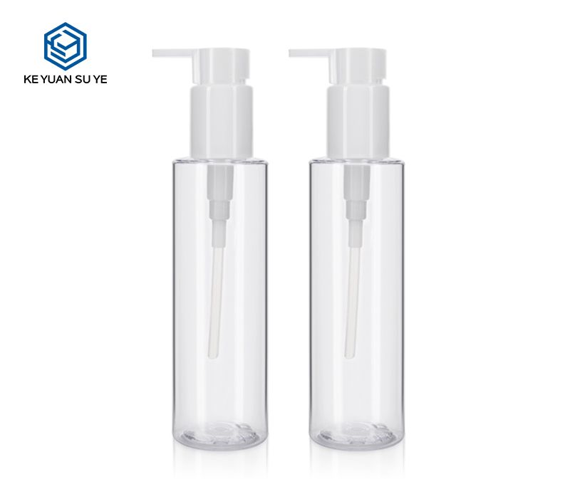 KY153 Rose Oil Makeup Remover Plastic Bottle 150ml PET with Press Pump