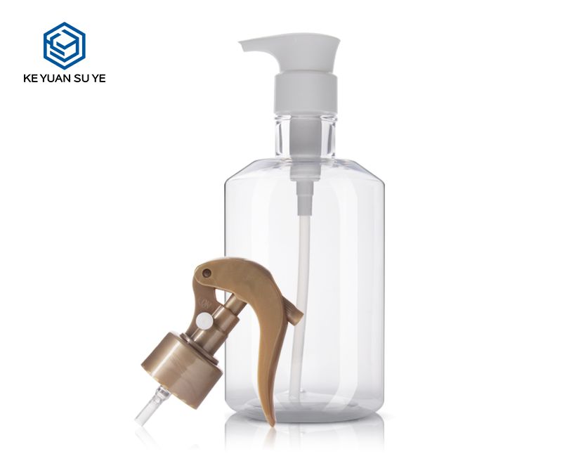 KY190 High Quality 500ml Transparent Bottle PET Trigger Cleaning Empty Plastic Spray Bottle