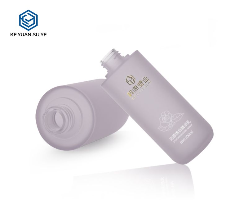 KY201-1 Luxury Purple Matte Translucent PETG 30ml 80ml 100ml 120ml 150ml Empty Packaging Plastic Skin Care Bottle
