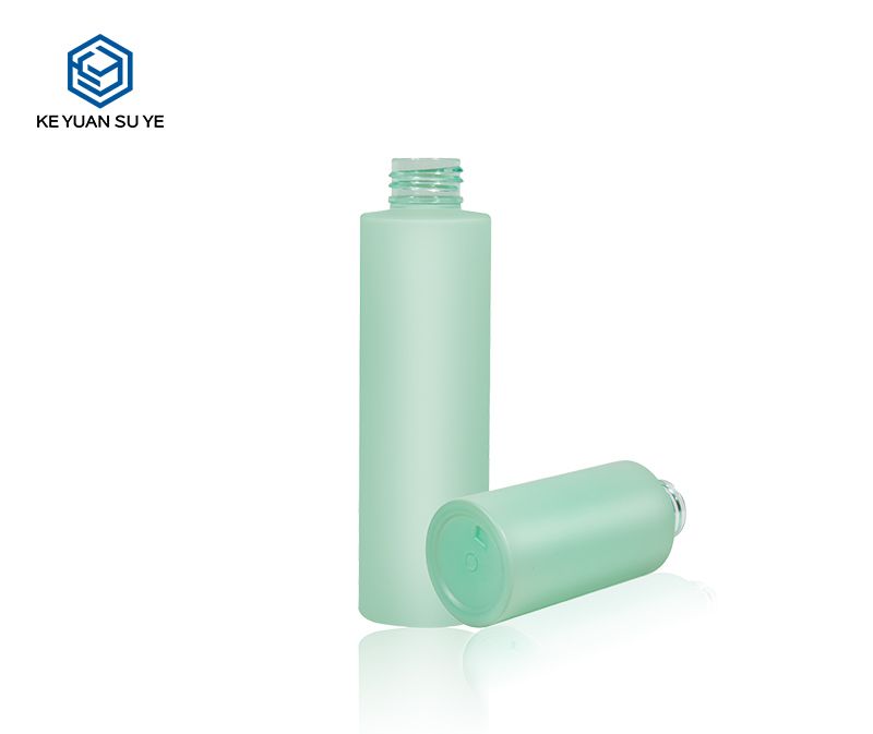 KY216-3 High Quality 80m 100ml 120ml 150ml Matte Green Cosmetic Bottle Toner Fine Mist Spray Bottle