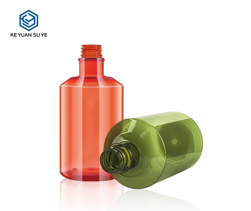 KY220 Custom Colored Luxury Plastic Pump Bottle 500ml Shampoo Bottle