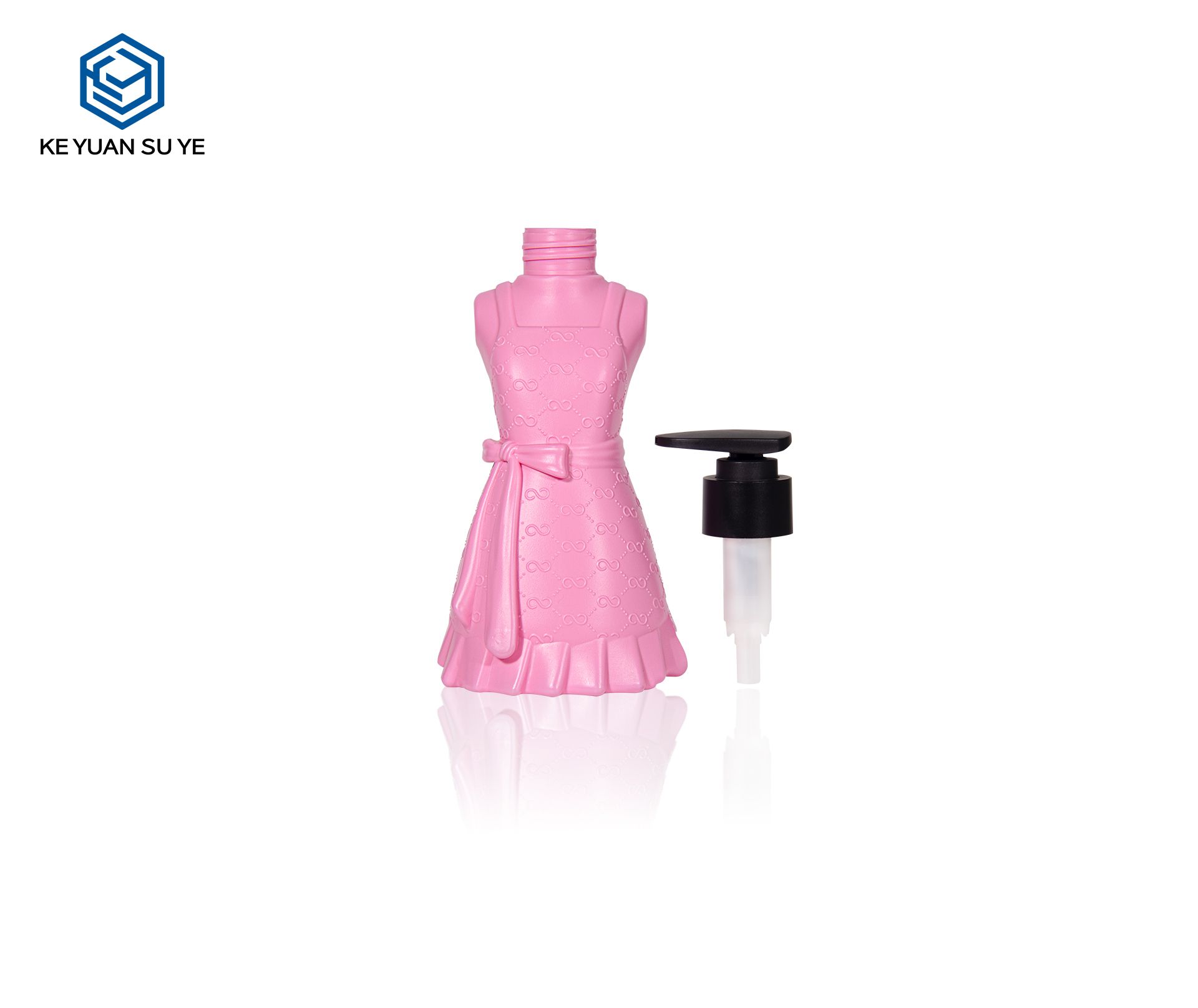 KY247 Customized High Quality 280ml Dress Appearance Plastic Packaging Bottle