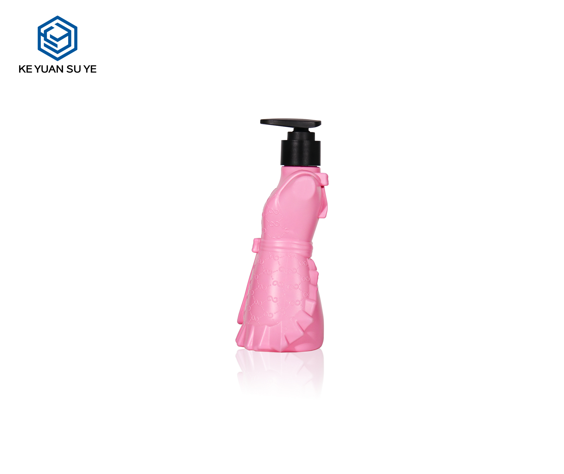 KY247 Customized High Quality 280ml Dress Appearance Plastic Packaging Bottle