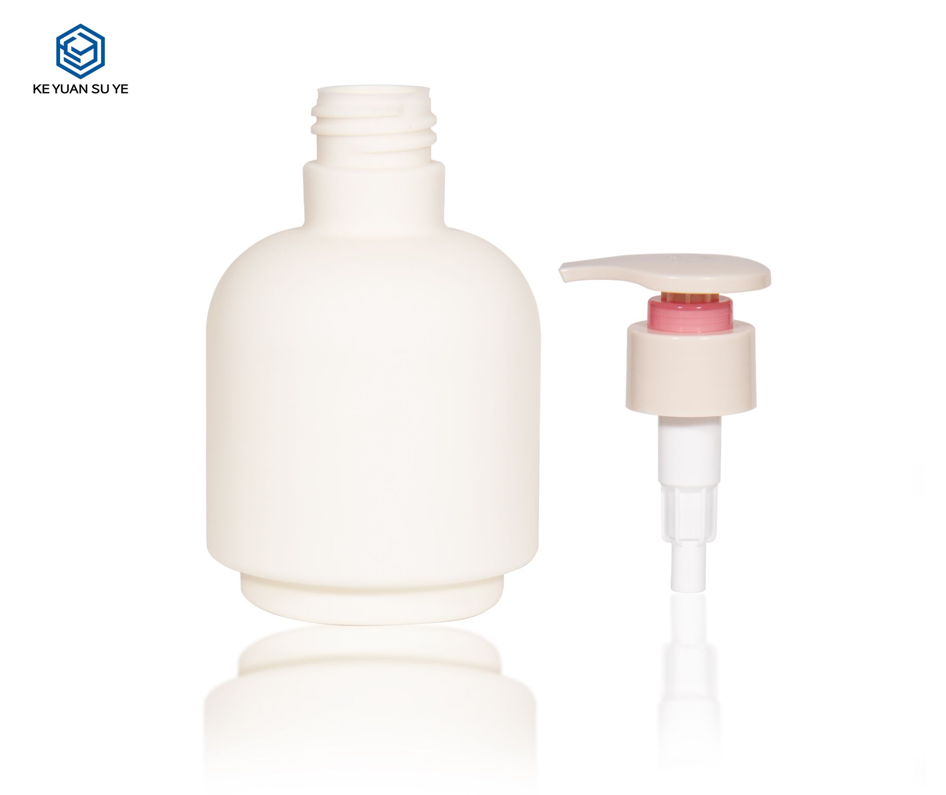 KY249 Newly Designed 250ml HDPE Cosmetic Bottle for Body Lotion Packaging