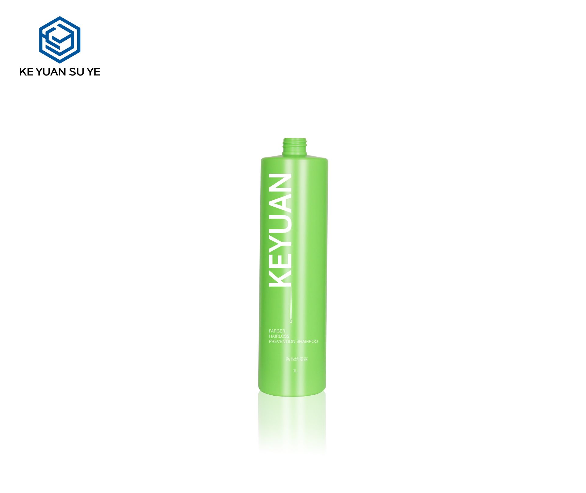 KY251 The Factory Directly Sells 1L HDPE Large-Capacity Cylindrical Plastic Bottles with Disc Cap