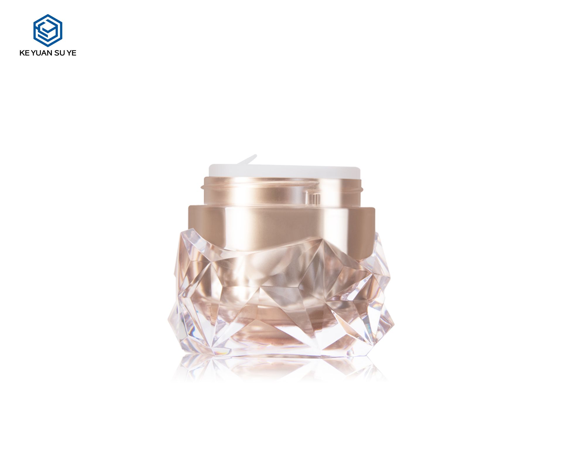 KY063PJ Special Shape 50ml Eye Cream Jar Luxury Cosmetic Face Cream Jar