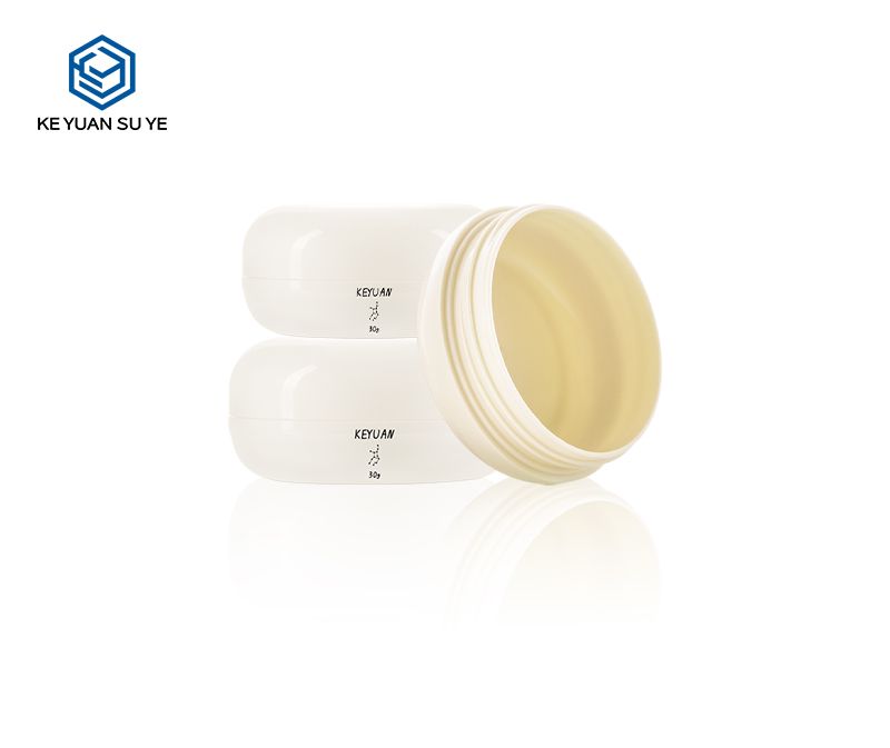 KY057PJ 10ml 30ml Empty Round Small Capacity Plastic Container Cosmetics PP Face Cream Jar