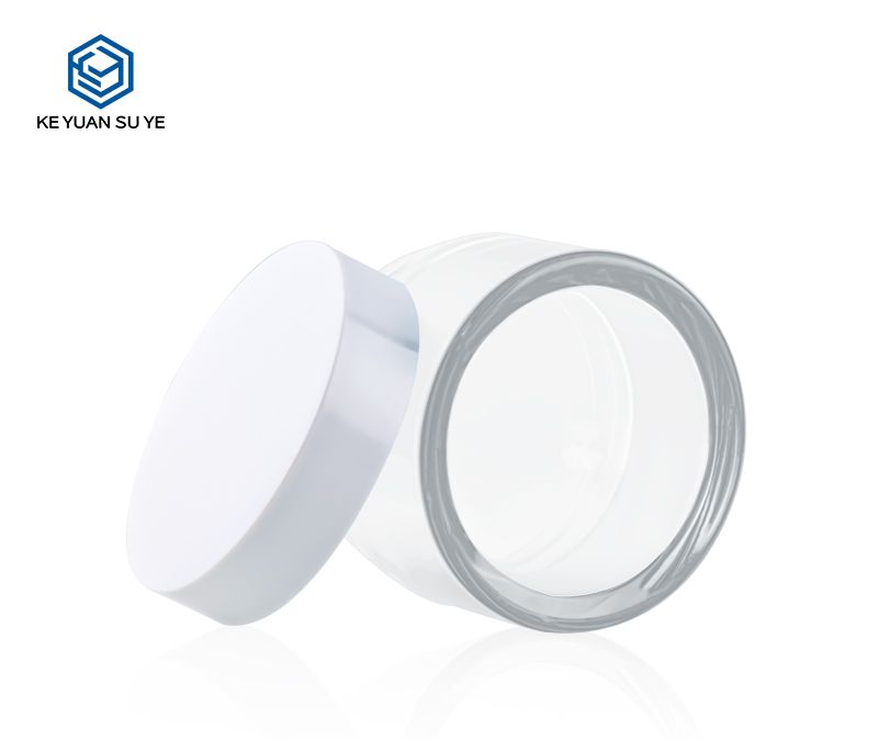 KY059 5PJ The Factory Directly Sells High Quality Cosmetics 50g PET Transparent Plastic Face Cream Jars