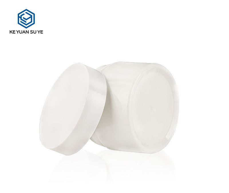 KY059 6PJ The Factory Directly Sells High Quality Cosmetics 30g 50g PET White Plastic Face Cream Jars