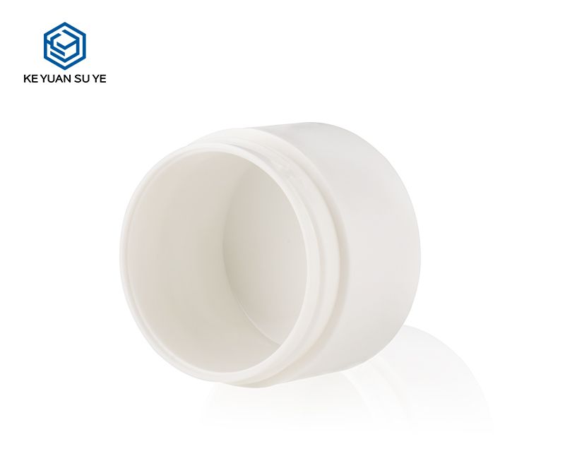 KY059 6PJ The Factory Directly Sells High Quality Cosmetics 30g 50g PET White Plastic Face Cream Jars