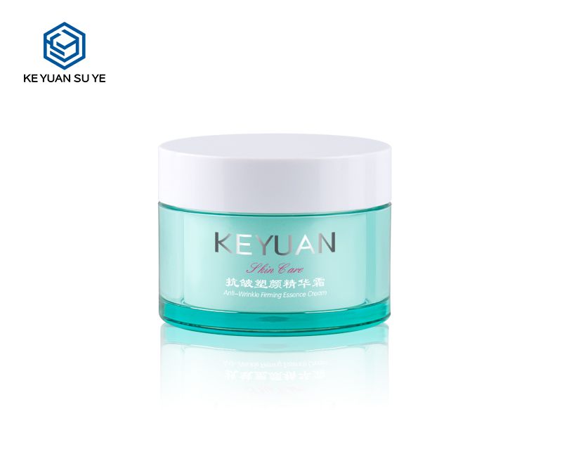 KY059 8PJ The Factory Directly Sells High Quality Cosmetics 30g PET Blue Plastic Face Cream Jars
