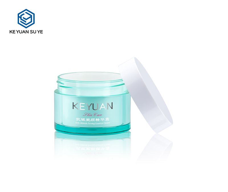 KY059 8PJ The Factory Directly Sells High Quality Cosmetics 30g PET Blue Plastic Face Cream Jars