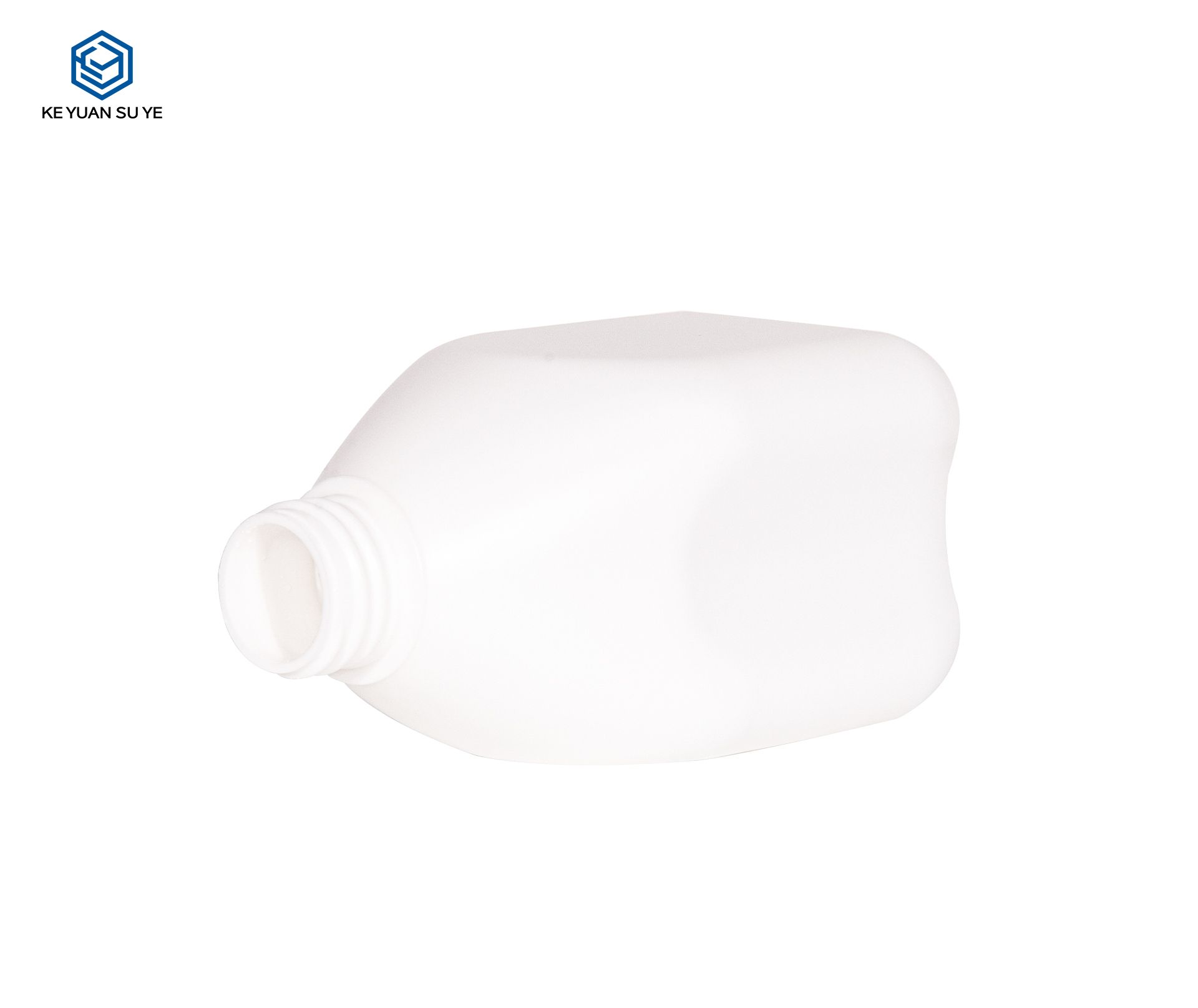 KY255 300ml HDPE White Fragrance Smooth Body Wash Plastic Packaging Bottle