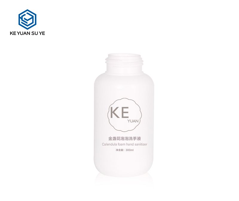 KY262 2Custom Luxury Foam Bottle 300ml HDPE Cosmetic Liquid Soap Dispenser with Foam Pump Bottle