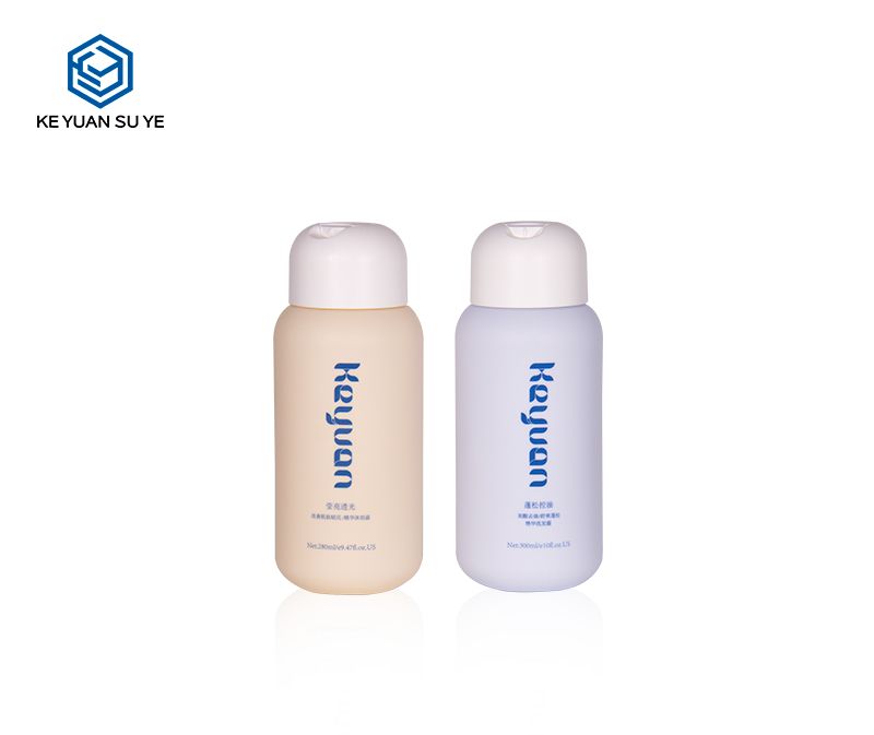 KY263 High Quality 300ml HDPE Cosmetic Wash and Care Product Bottle