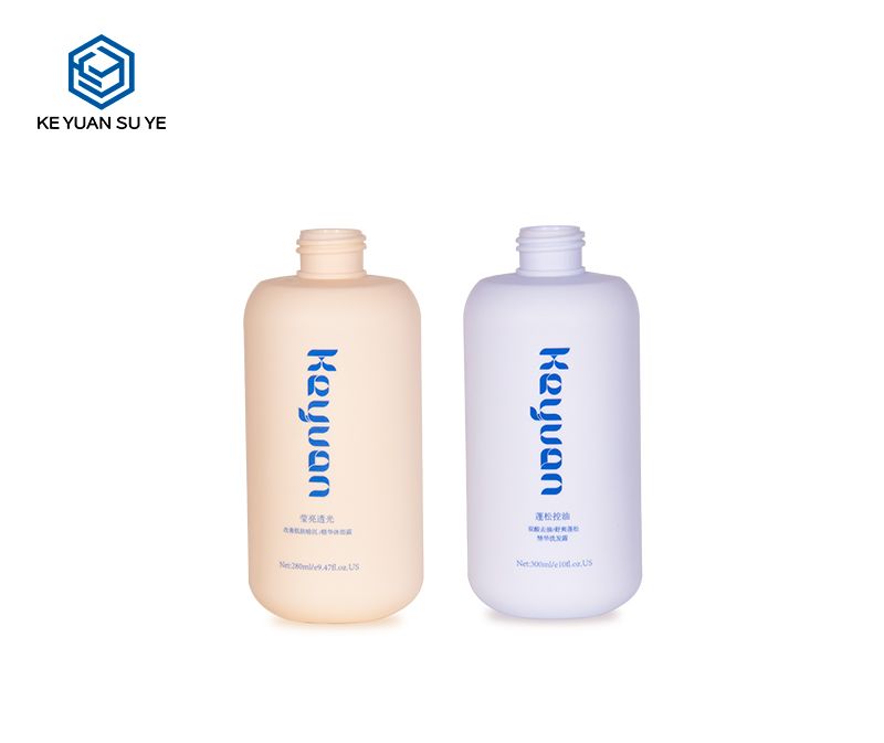 KY263 High Quality 300ml HDPE Cosmetic Wash and Care Product Bottle