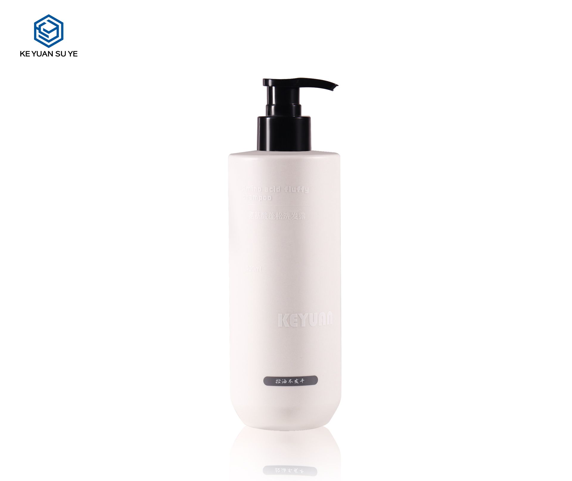 KY274 High Quality 400ml Personal Care Dispenser Cosmetic Packaging Shampoo Pump Bottle Empty Lotion Bottle